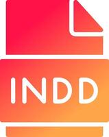 Indd File Creative Icon Design vector