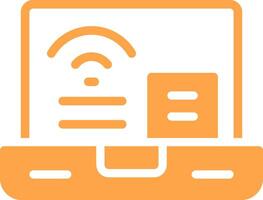 Wifi Connection Creative Icon Design vector