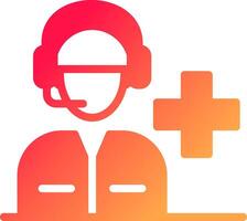 Pharmacy Support Creative Icon Design vector