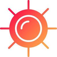 Sunny Day Creative Icon Design vector