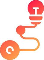 Glyph Gradient Design vector