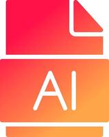 Ai File Creative Icon Design vector