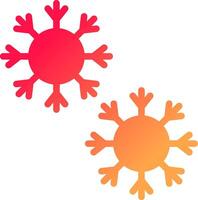 Snowflake Creative Icon Design vector