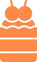 Cupcake Creative Icon Design vector