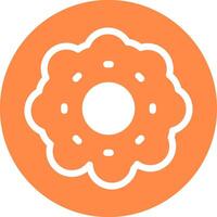 Donut Creative Icon Design vector