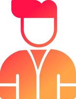 Gate Keeper Creative Icon Design vector
