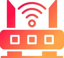 Router Creative Icon Design vector