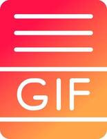GIFs Creative Icon Design vector