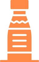 Milk Botel Creative Icon Design vector