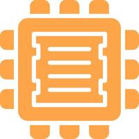 Processor Creative Icon Design vector