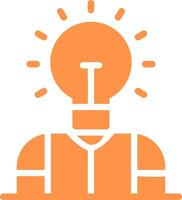 Idea Creative Icon Design vector
