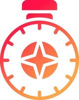 Compass Creative Icon Design vector