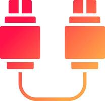 Usb Connection Creative Icon Design vector