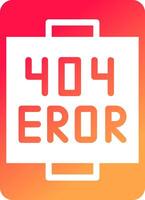 Error Creative Icon Design vector