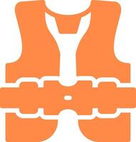 Life Jacket Creative Icon Design vector