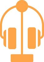 Headphone Creative Icon Design vector