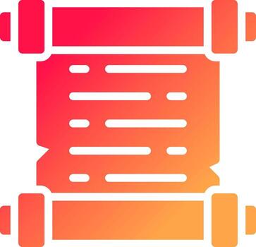 Scroll Creative Icon Design vector