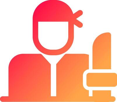 Thrower Creative Icon Design vector