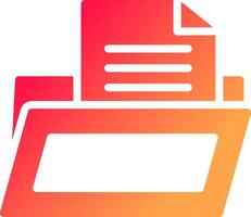 Folder Creative Icon Design vector