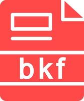 bkf Creative Icon Design vector