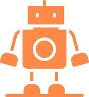 Robot Creative Icon Design vector