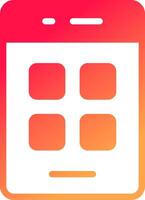 Grid Creative Icon Design vector