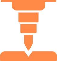 Glyph Gradient Design vector