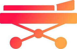 Stretcher Creative Icon Design vector