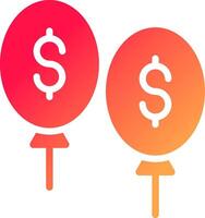 Balloon Payment Creative Icon Design vector