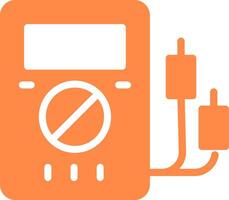 Voltmeter Creative Icon Design vector
