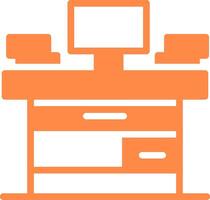 Desk Creative Icon Design vector