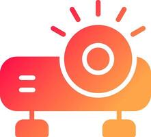 Glyph Gradient Design vector