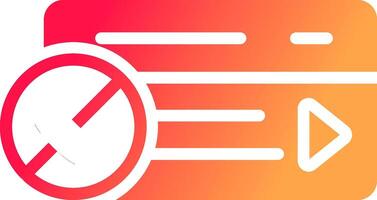 Contactless Services Creative Icon Design vector