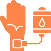 Transfusion Creative Icon Design vector