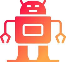 Robot Creative Icon Design vector