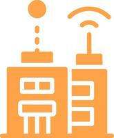 Smart City Creative Icon Design vector