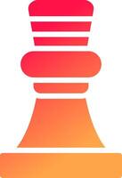 Chess Game Creative Icon Design vector