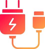 Charger Creative Icon Design vector