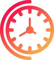 Timing Creative Icon Design vector