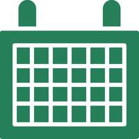 Calendar Creative Icon Design vector