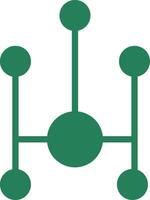 Link Creative Icon Design vector