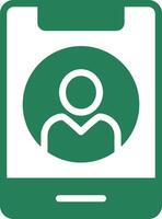 Contact Creative Icon Design vector
