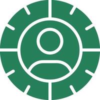 Target Audience Creative Icon Design vector