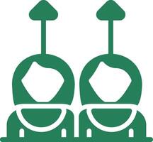 Same Approach Creative Icon Design vector