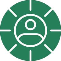 Targeting Creative Icon Design vector