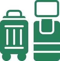 Self Check In Creative Icon Design vector