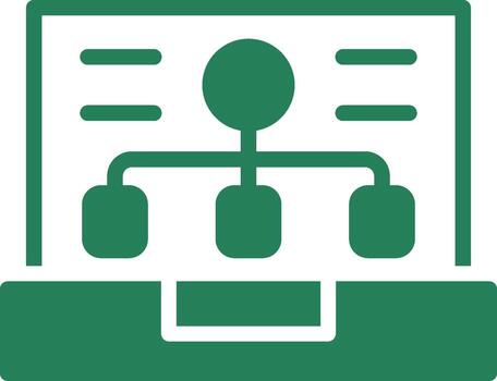 frente final desarrollo creativo icono diseño vector