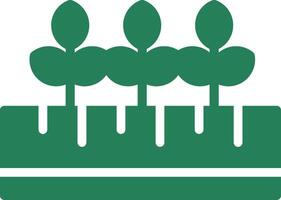 Precision Farming Creative Icon Design vector