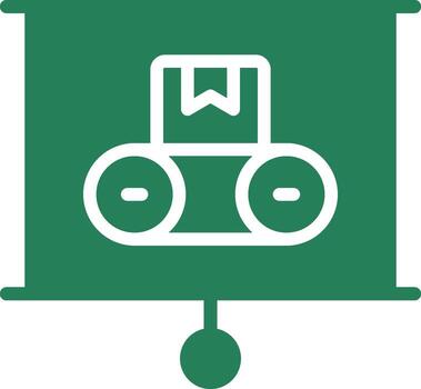 Machine Learning Creative Icon Design vector