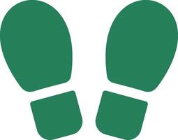 Footprint Creative Icon Design vector